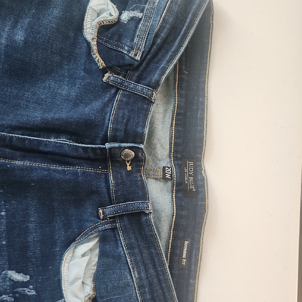 Judy Blue Dark Wash Boyfriend Jeans